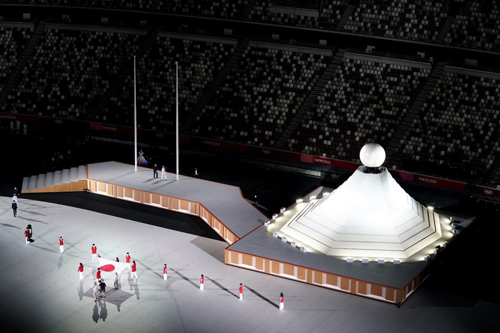 2020 Tokyo Olimpiyatları görkemli açılış töreniyle başladı - 8