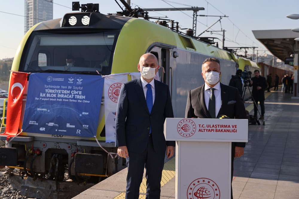 Türkiye'den Çin'e gidecek ilk ihracat treni İstanbul'dan uğurlandı - 11