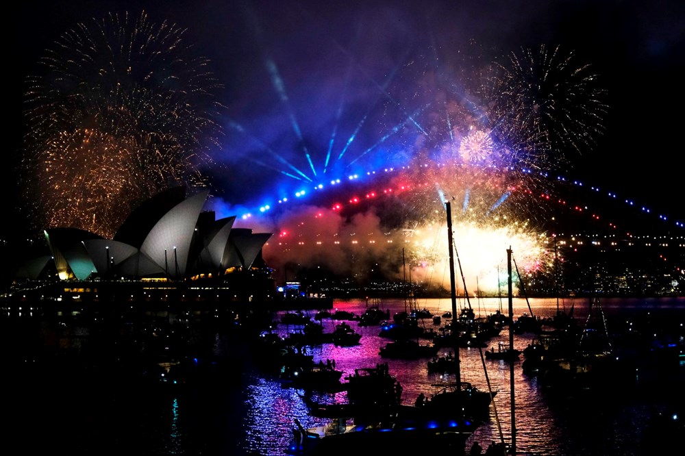 Dünyada yeni yıl çoşkusu: Yeni Zelanda, 2024’e “Merhaba” dedi - 2