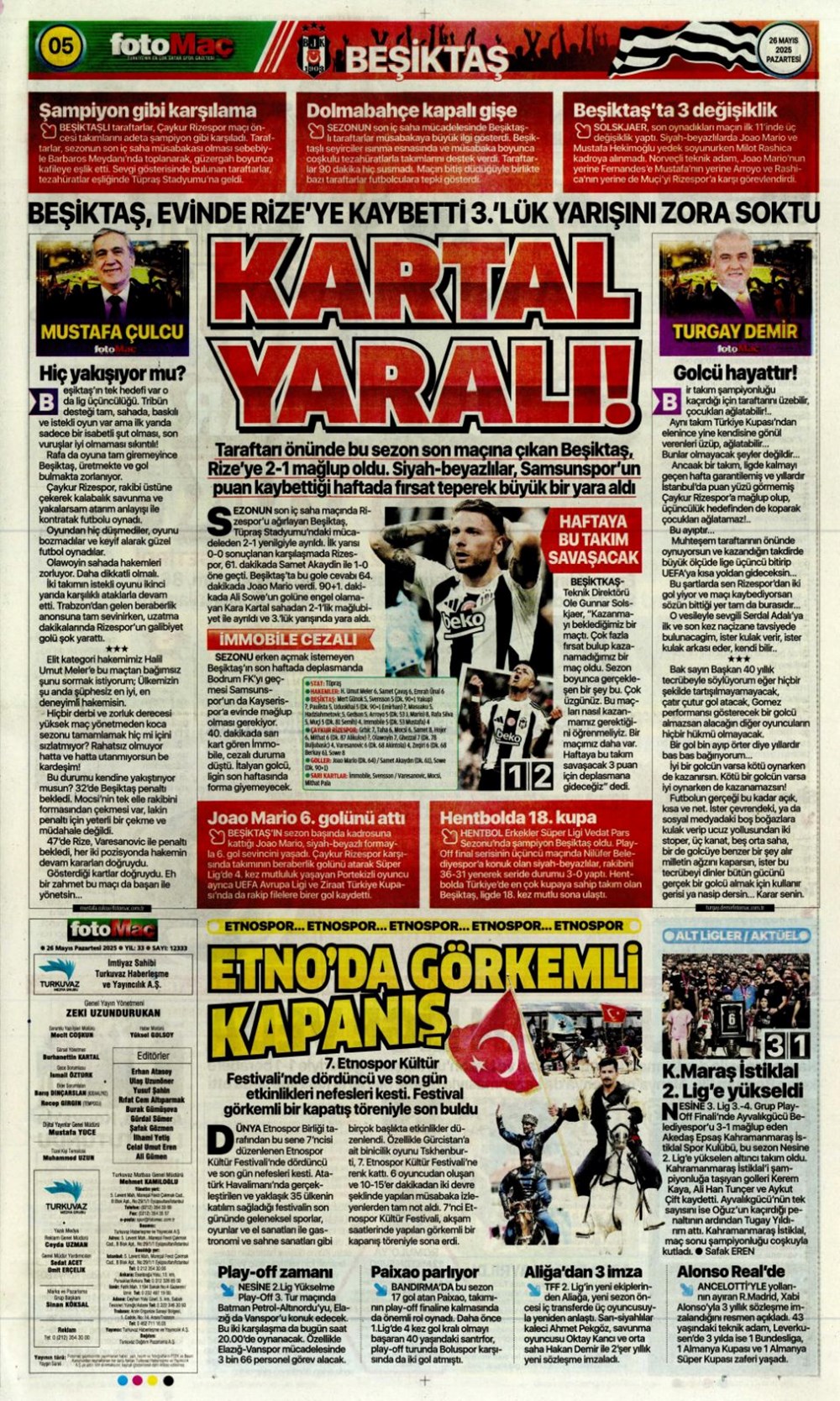 Galatasaray'da gündem Osimhen ve Muslera (26 Mayıs 2025 spor manşetleri) - 4