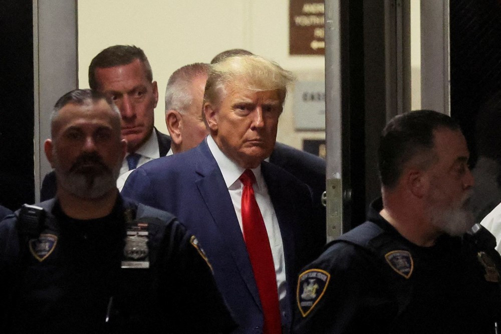 Tarihi dava: Eski ABD Başkanı Donald Trump hakim karşısına çıktı - 11
