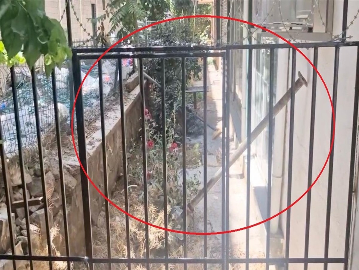 Olayın yaşandığı inşaat alanı Olayın yaşandığı inşaat alanı