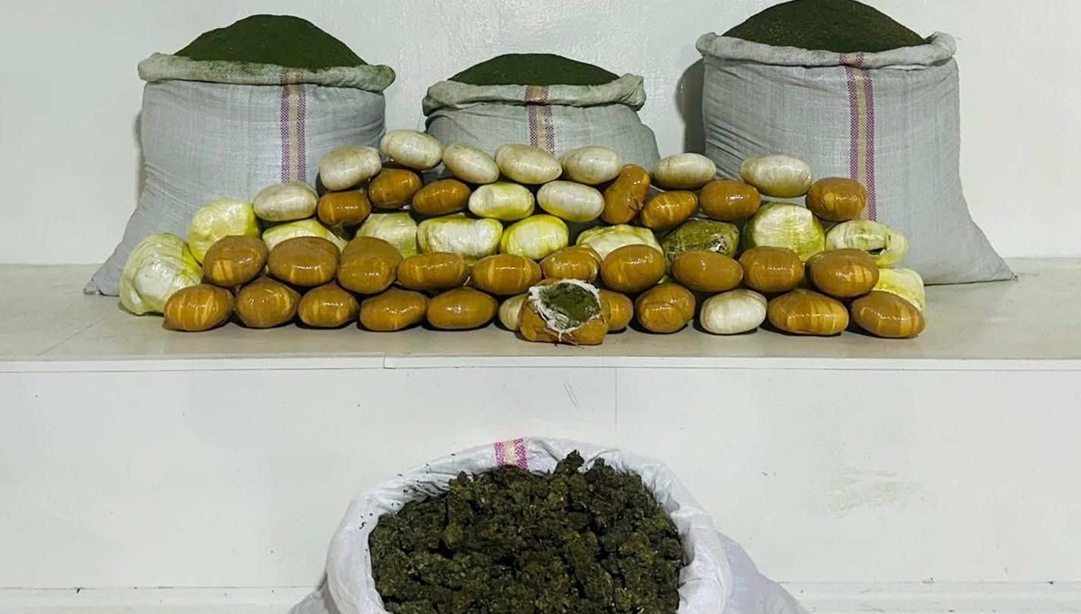 Diyarbakır'da kilolarca esrar ele geçirildi
