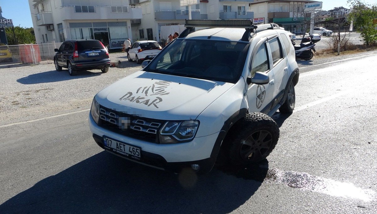 Manavgat'ta zincirleme kaza