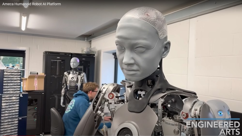 En gelişmiş insansı robot "Ameca" tanıtıldı - 4
