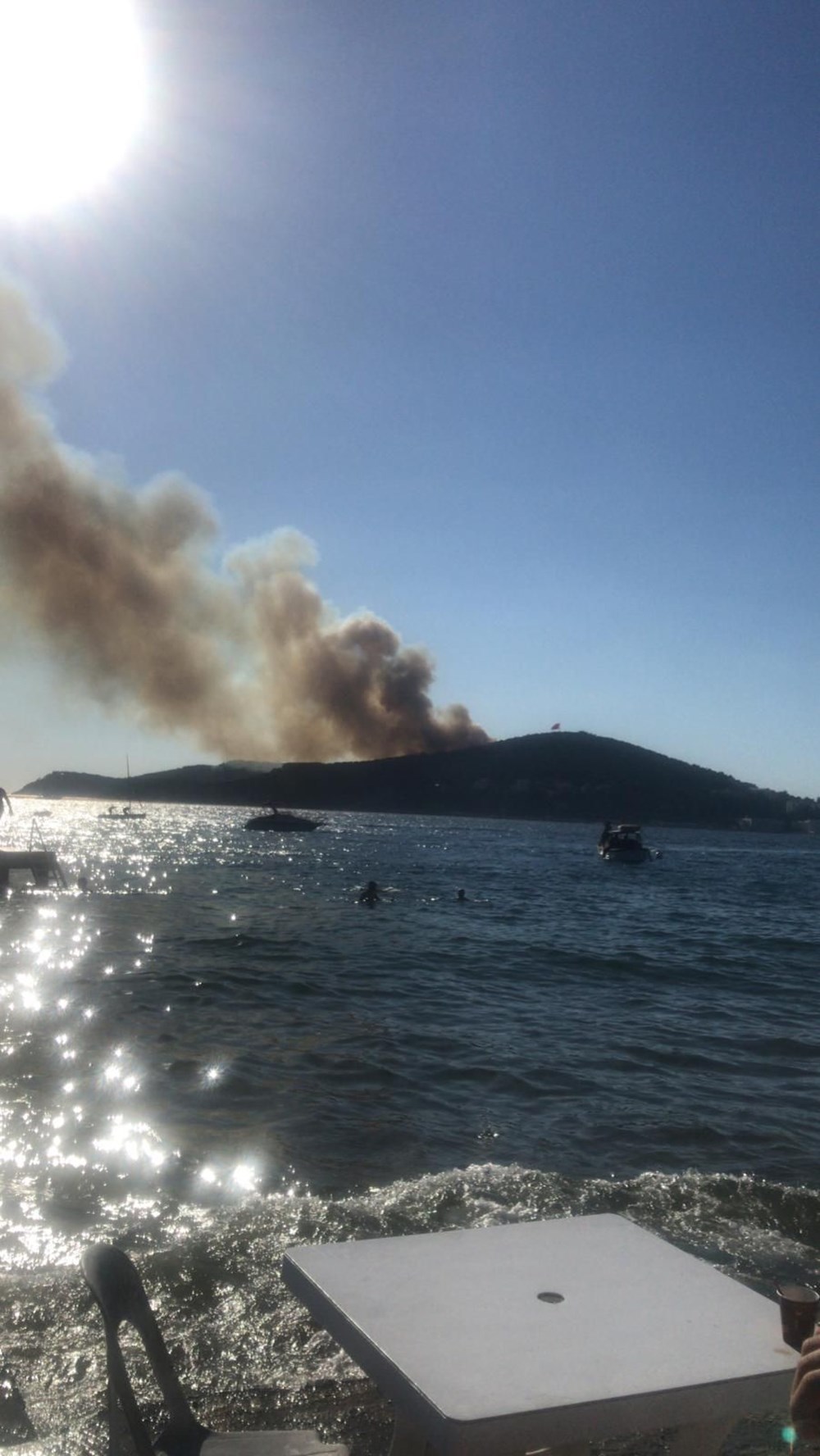 İstanbul Heybeliada'da orman yangını - 6