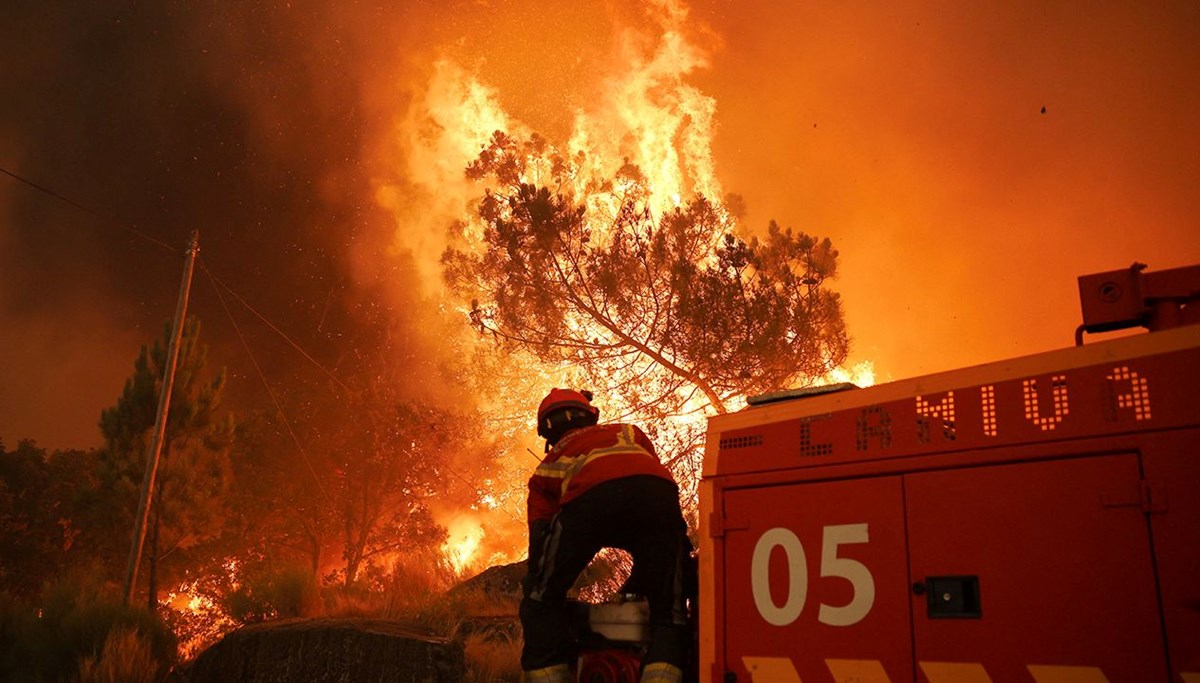 İber Yarımadası alev alev: 19 ayrı yangın