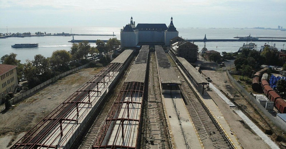 Haydarpaşa Garı kazılarında gizemli mermer yapı bulundu - 4