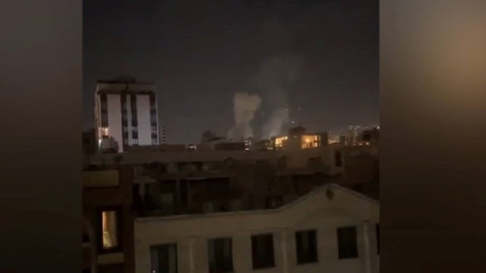 İsrail Tahran'ı vurdu - 1