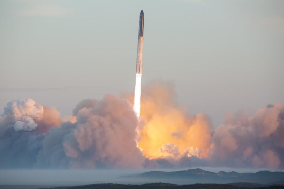 90 dakika sürmesi bekleniyordu: SpaceX’in Starship roketi kalkıştan 2,5 dakika sonra patladı - 1