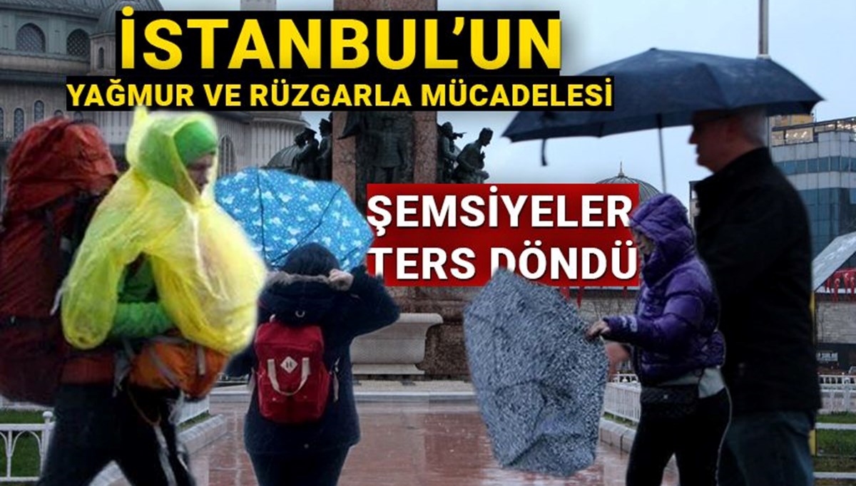 İstanbul'un yağmur ve rüzgar imtihanı İstanbul'un yağmur ve rüzgar imtihanı