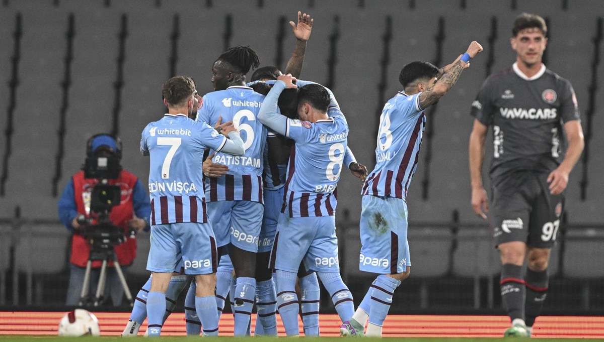 Trabzonspor, Karagümrük'ü geçti: Türkiye Kupası'nda finale yükseldi