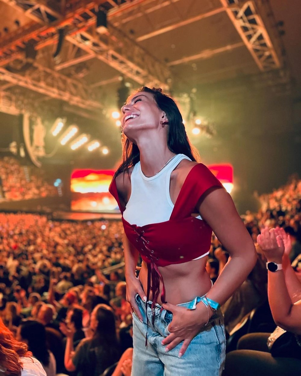 Demet Özdemir bu kez de Adele konserinde - 5