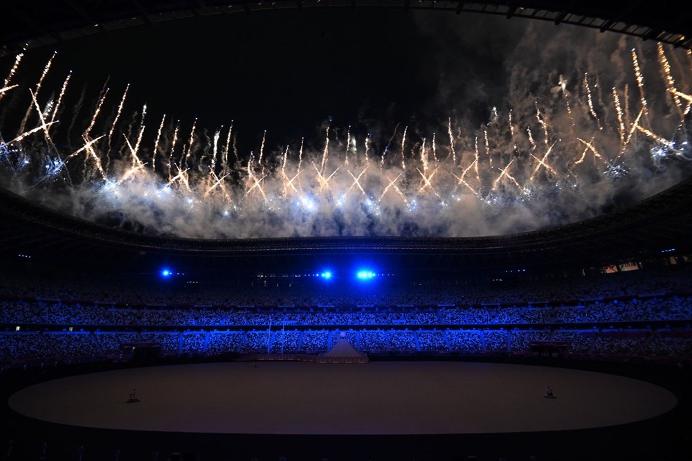 2020 Tokyo Olimpiyatları görkemli açılış töreniyle başladı - 67