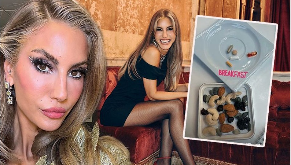 Çağla Şıkel'in kahvaltısı sosyal medyada gündem oldu