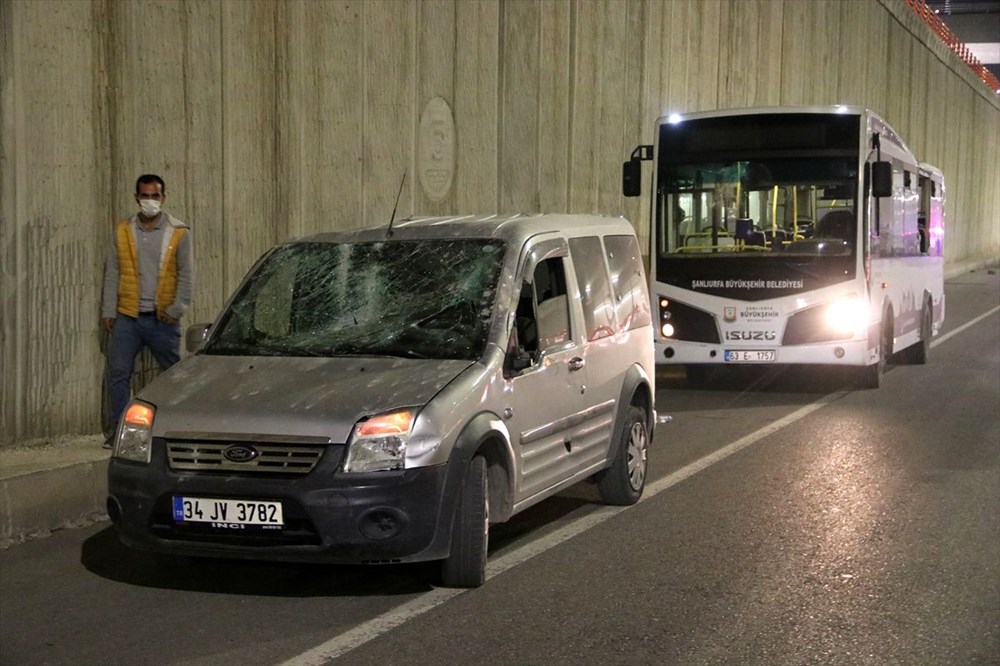 Sanliurfa Da Carpisan Araclar Ust Gecitten Dustu 5 Yarali Ntv