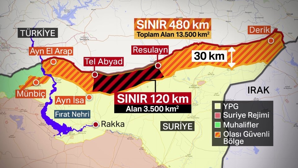 Barış Pınarı Harekatı'nda kara birlikleri sınırı geçti (181 hedef ateş altına alındı) - 5