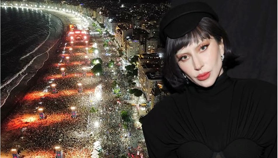 Brezilya'da Lady Gaga rüzgarı: Milyonlarca kişi akın etti