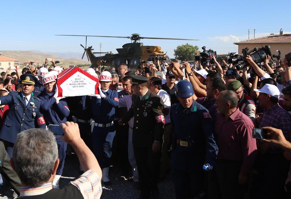 Şehit onbaşı Müsellim Ünal Kayseri'de toprağa verildi - 4