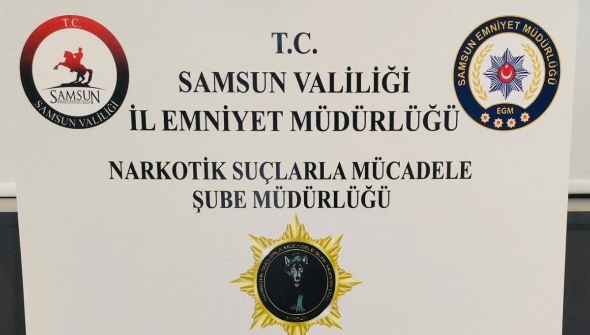 Samsun'da uyuşturucuyla yakalanan kadın gözaltına alındı Samsun'da uyuşturucuyla yakalanan kadın gözaltına alındı