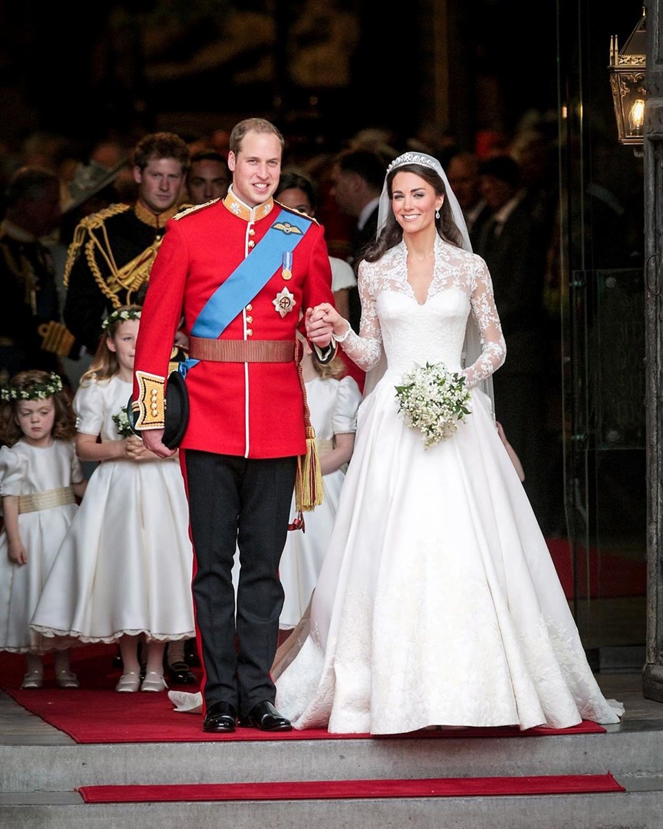 Kate Middleton ve Prens William 9'ncu evlilik yıldönümlerini kutladı - 1