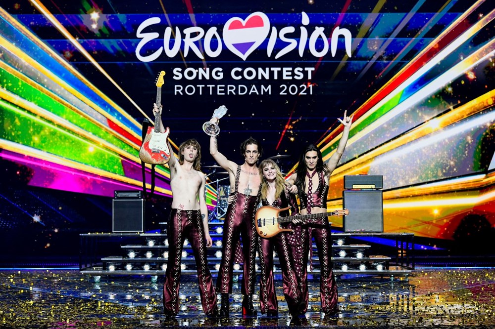 Eurovision 2021 şarkı yarışması finalinde kazanan İtalya - 4