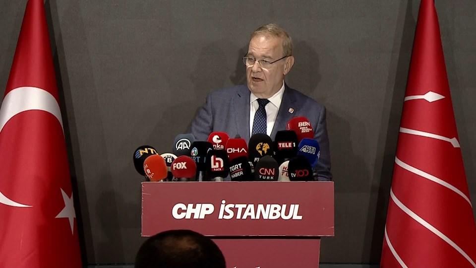 CHP Sözcüsü Faik Öztrak, olağanüstü MYK toplantısının ardından konuştu.