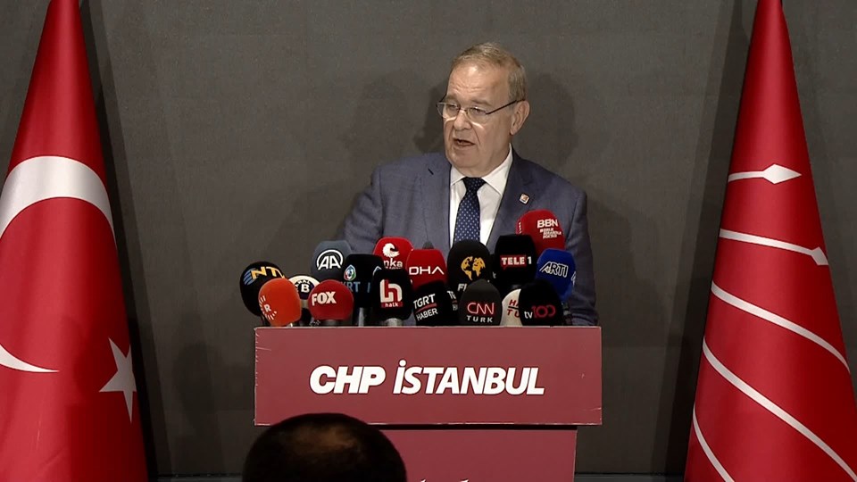 CHP Sözcüsü Faik Öztrak, olağanüstü MYK toplantısının ardından konuştu.