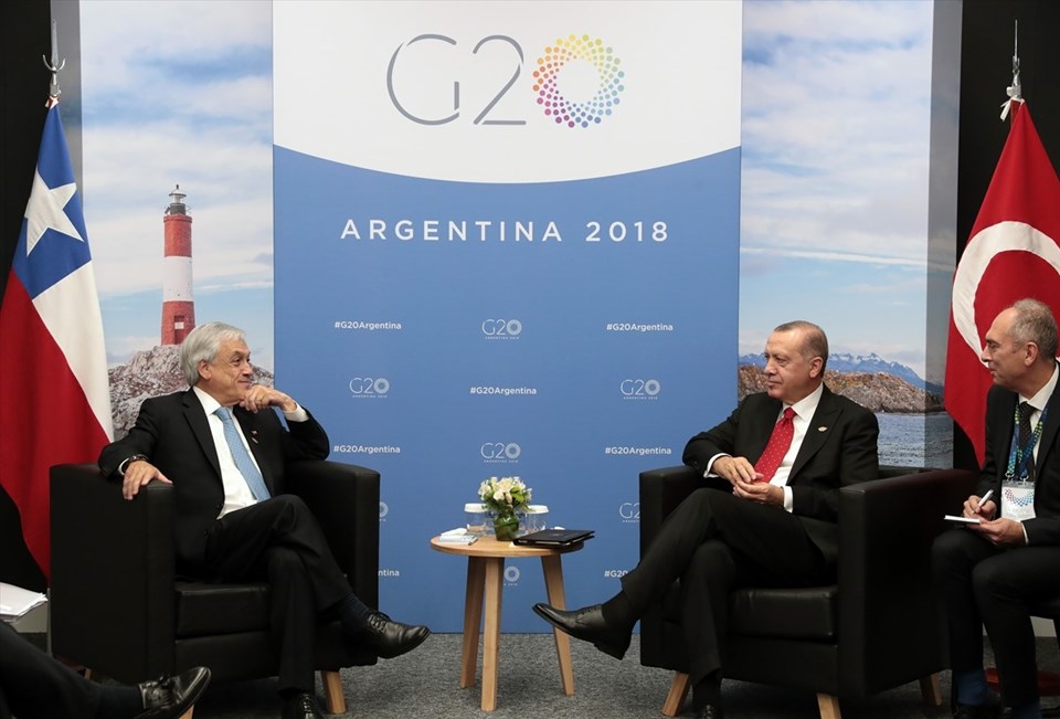 Cumhurbaşkanı Erdoğan'ın G20 temasları: ABD, Çin, Hollanda ve Şili - 5