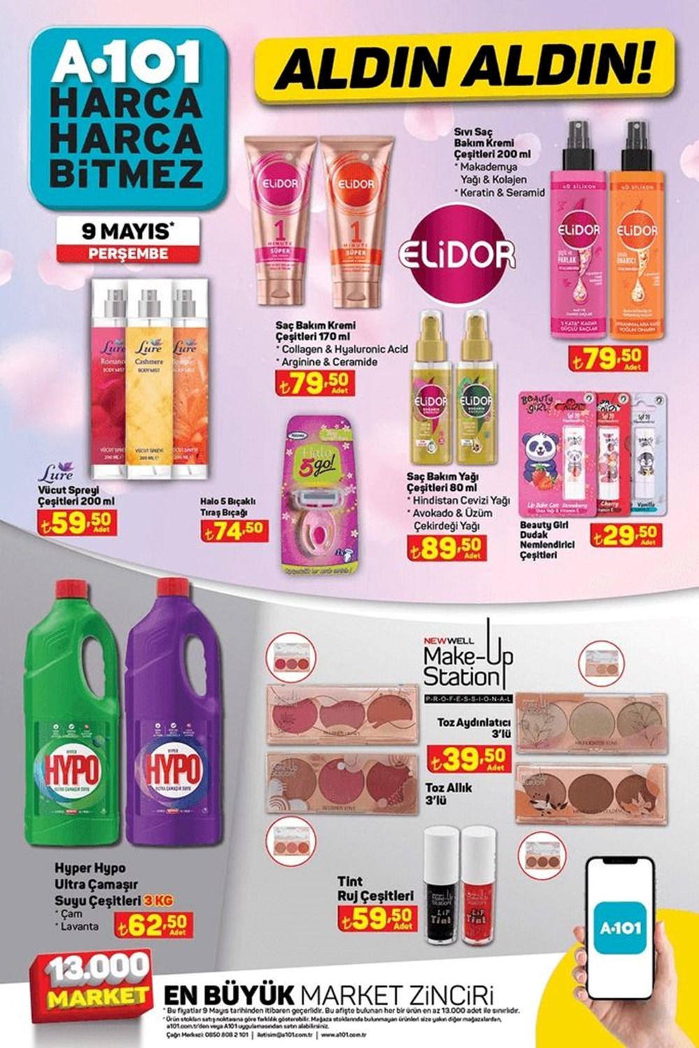 تركيا اليوم عروض وخصومات منوعة من سلسلة متاجر A101 هذا الأسبوع تخفيضات A101 الحالية 9 مايو 2024: منتجات مخفضة جديدة خاصة لهذا الأسبوع في سوق A101 - 6