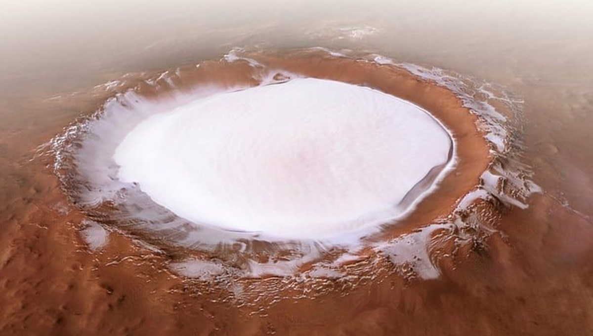 Mars'ta hayat var mı? Kızıl Gezegen'de bulunan göllere ilişkin yeni keşif