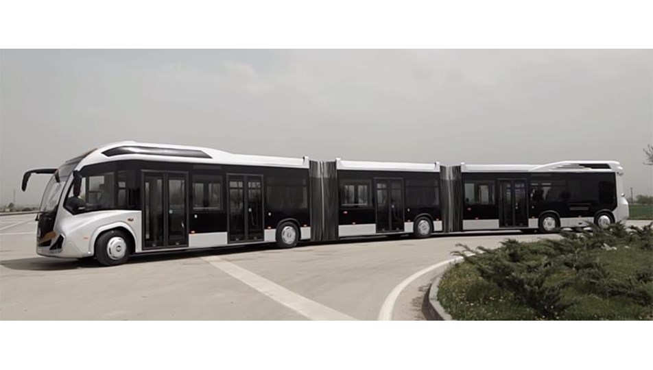 İstanbul'a 290 kişilik metrobüs