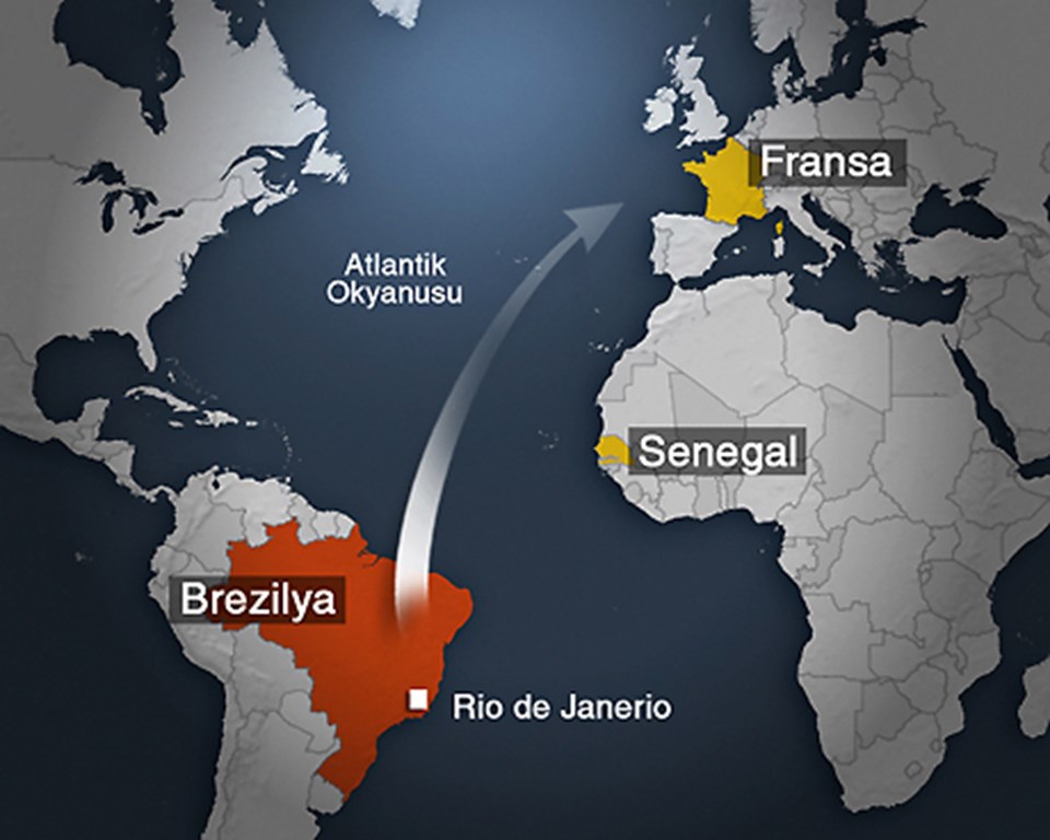 Air France uçağı okyanus üstünde kayboldu - 1