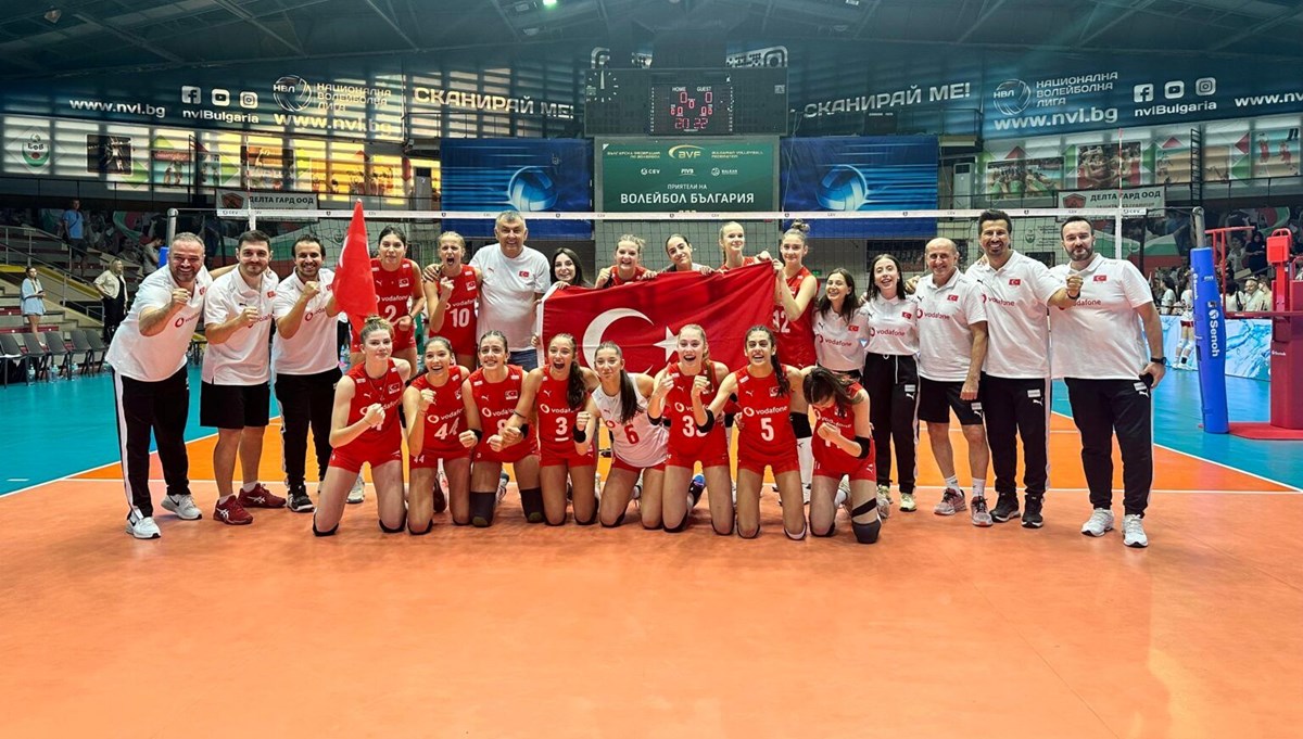 16 Yaş Altı Kadın Milli Voleybol Takımı, Balkan Şampiyonası'nda namağlup şampiyon oldu