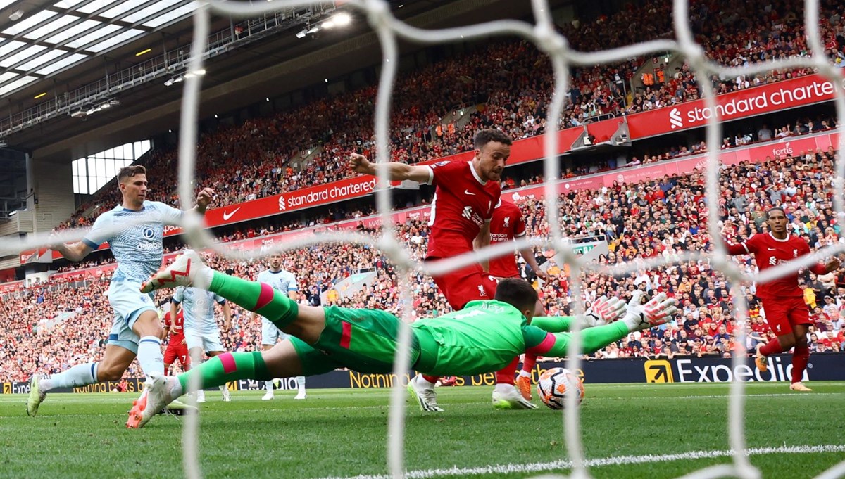 Premier Lig'de Liverpool, 3 puanı 3 golle aldı Premier Lig'de Liverpool, 3 puanı 3 golle aldı