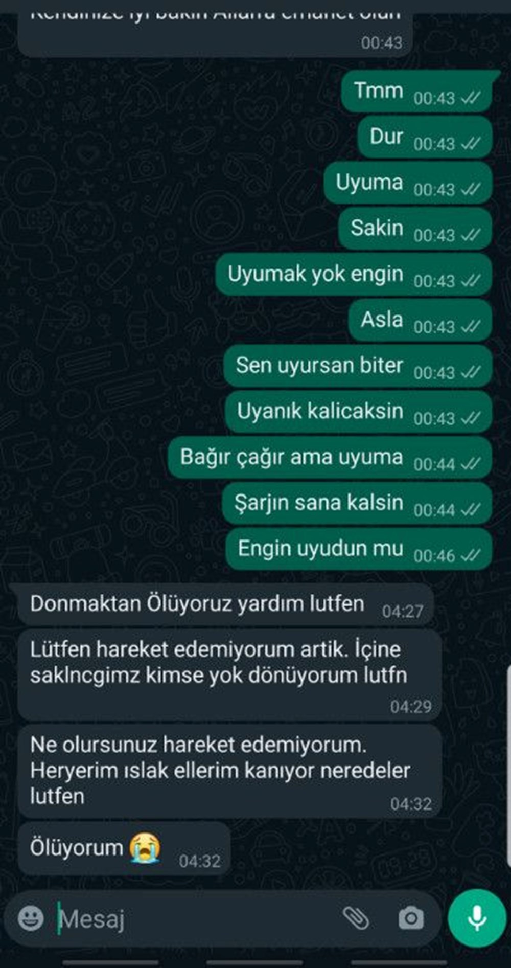 Sosyal medyadan yardım çığlıkları - 9