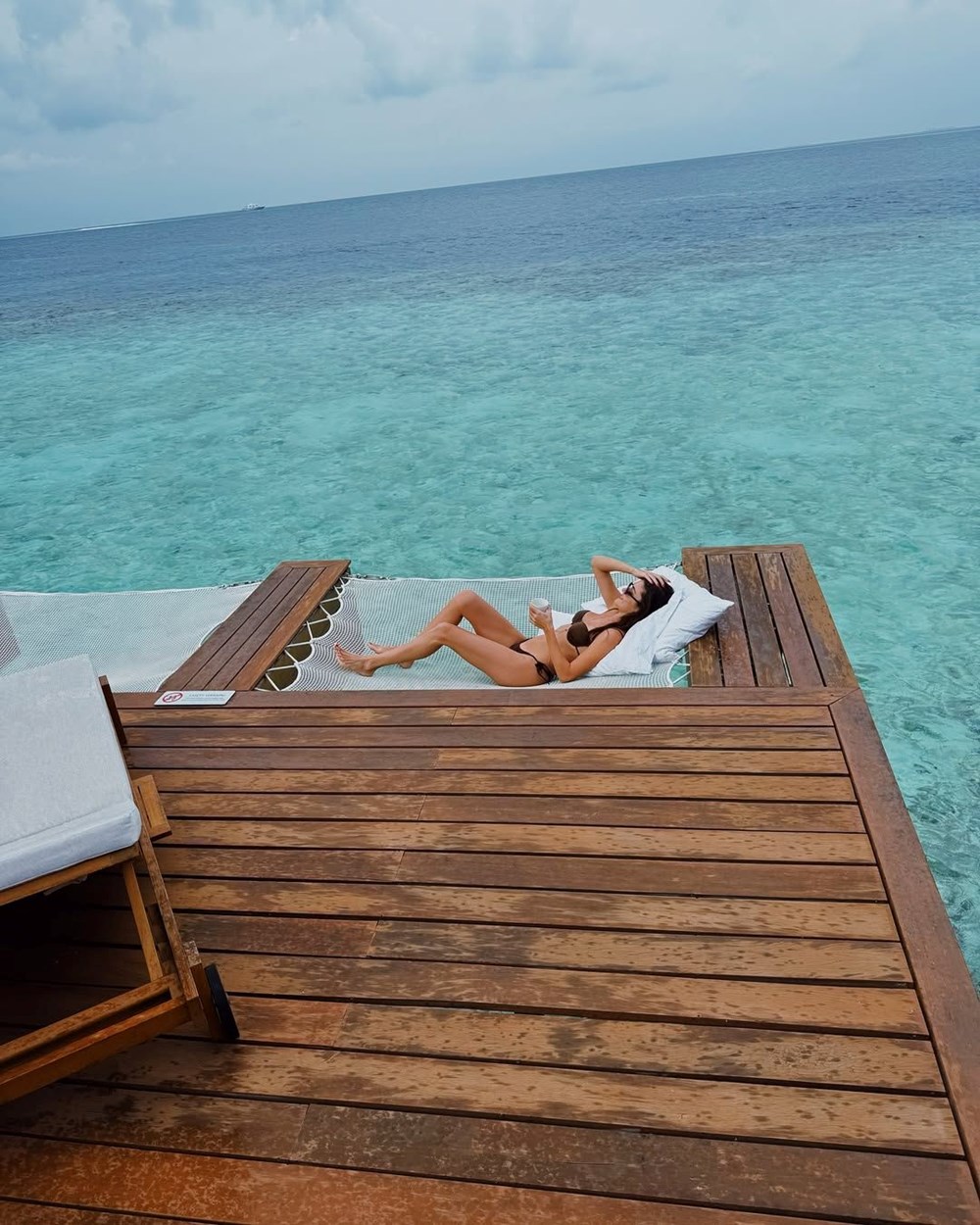 Hande Erçel'in Maldivler tatili: Dalış yaptığı anları paylaştı - 5