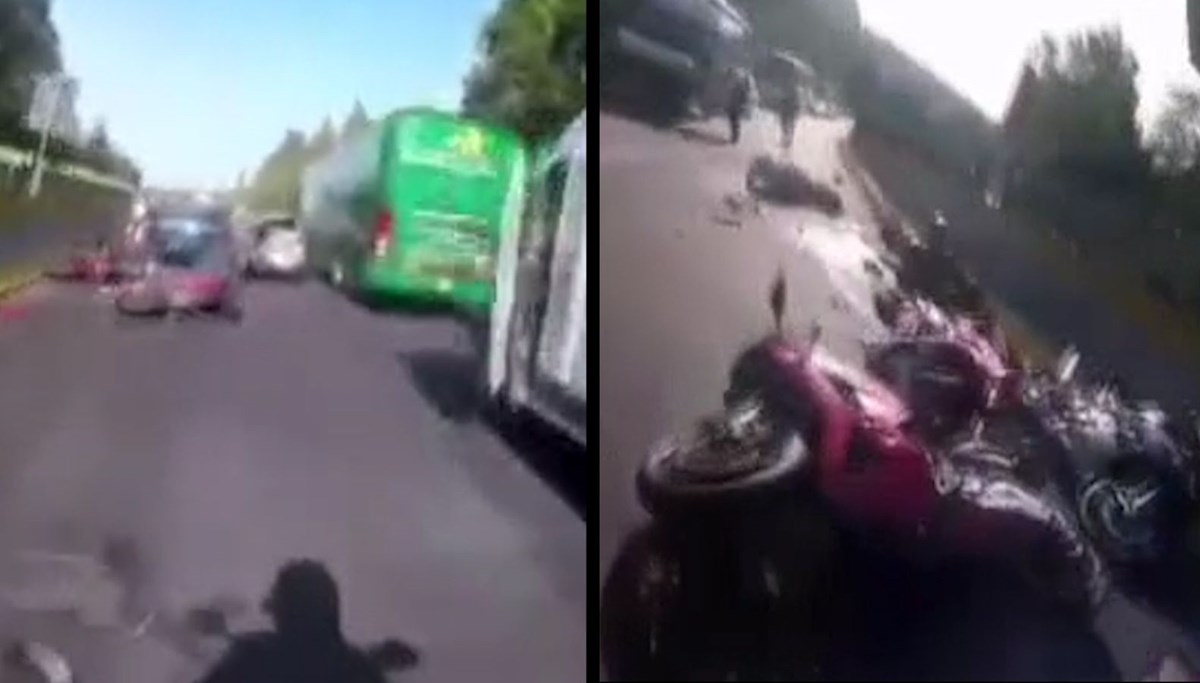 Art arda 3 kazada 7 motorcu öldü