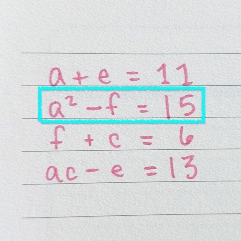 9 Yasinda Bir Cocuk Tarafindan Yazilan Bu Denklemi Cozebilir Misiniz Ntv