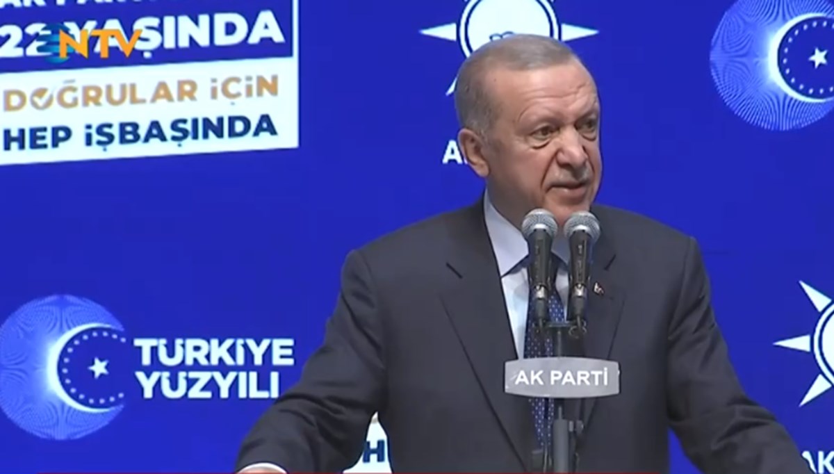 Cumhurbaşkanı Erdoğan'dan muhalefete eleştiri