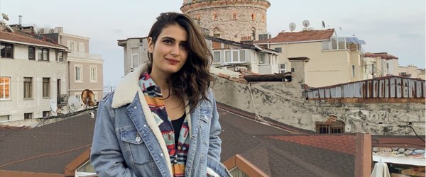 Bollywood oyuncusu Fatima Sana Shaikh Türkiye'de