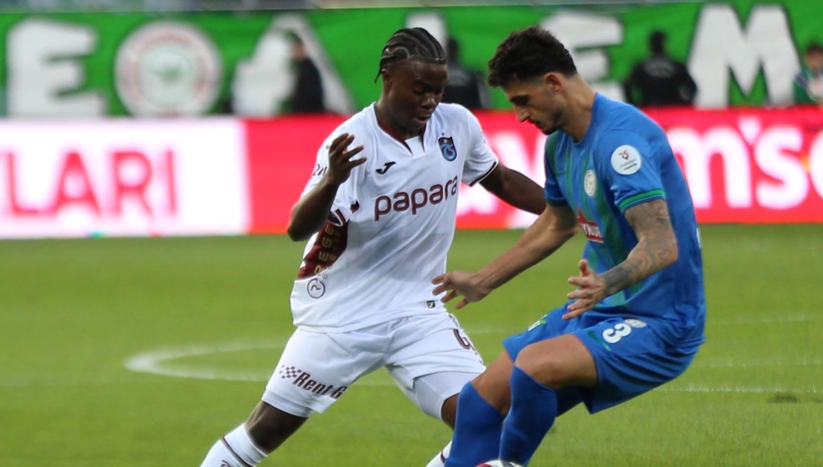 Derbide kazanan Trabzonspor