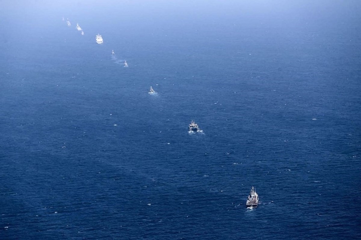 Tayvan Savunma Bakanlığı, daha önce yaptığı açıklamada, 68 savaş uçağı ve 13 savaş gemisinin Ada çevresinde görüldüğünü açıklamıştı.