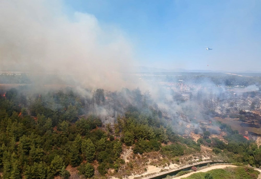 Antalya'da orman yangını - 2