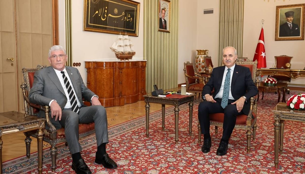 Kurtulmuş, Dervişoğlu'nu kabul etti