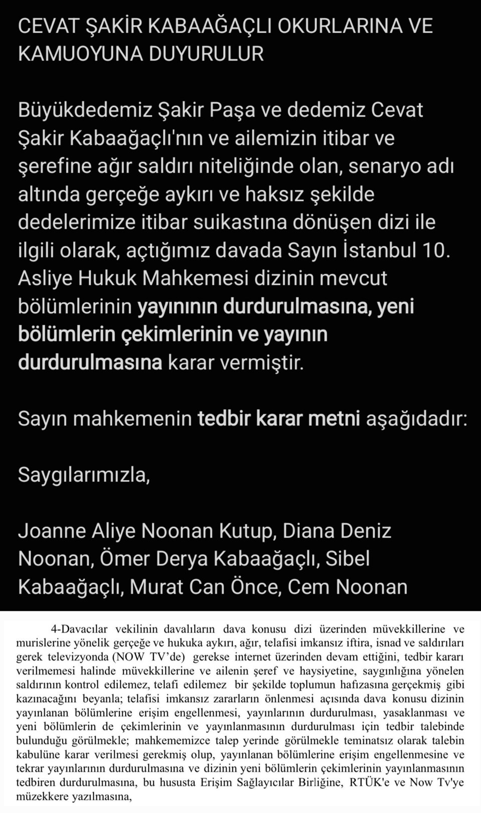 Şakir Paşa Ailesi: Mucizeler ve Skandallar dizisi yayından kaldırıldı mı? RTÜK Başkanı Şahin'den açıklama geldi - 1