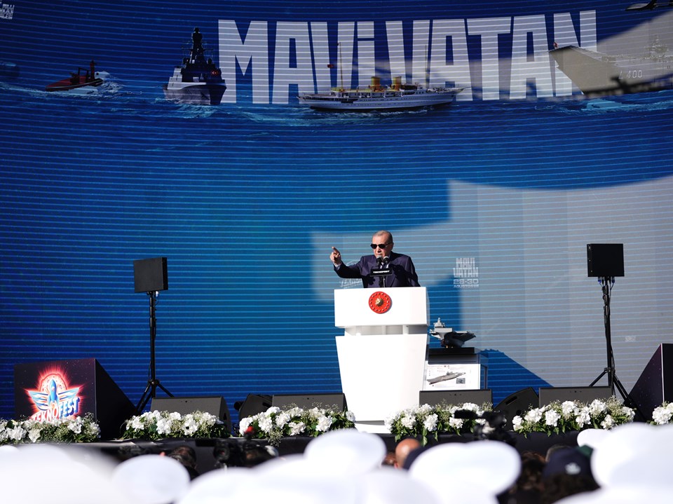 Cumhurbaşkanı Erdoğan TEKNOFEST Mavi Vatan'da: "TGC Anadolu'nun bir büyüğünü yapıyoruz" - 1