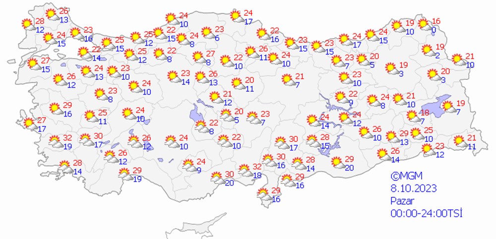 Sağanak yağmur, soğuk havayla birlikte geri dönüyor: İstanbul'da sıcaklıklar bir anda 18 dereceye düşecek! - 8