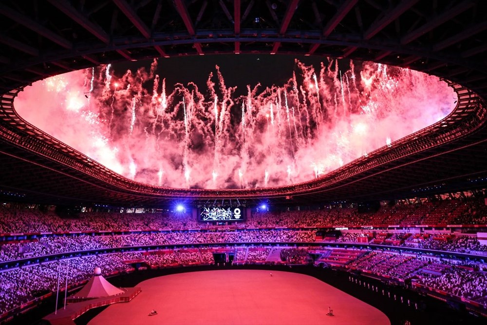 2020 Tokyo Olimpiyatları görkemli açılış töreniyle başladı - 50