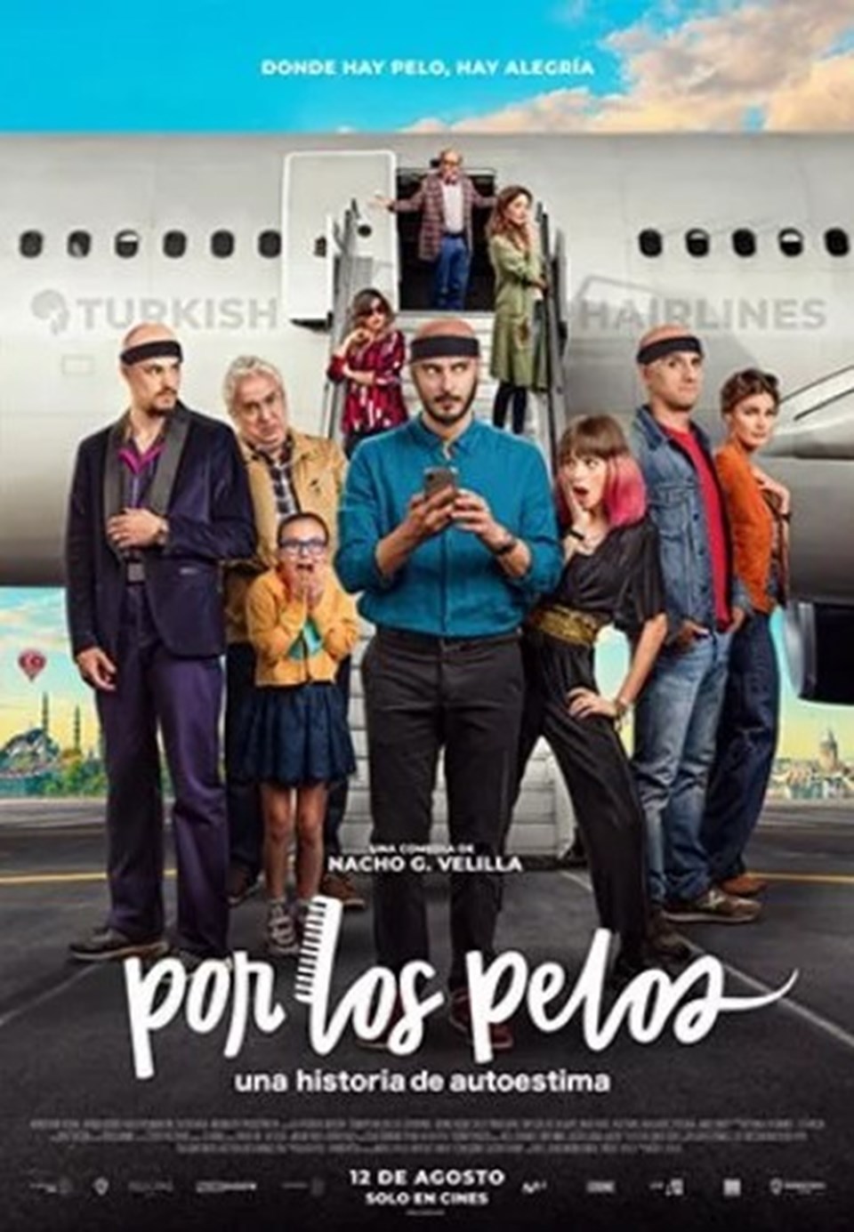 Türkiye'de saç ekimi İspanya'da film oldu: Por los pelos - 1